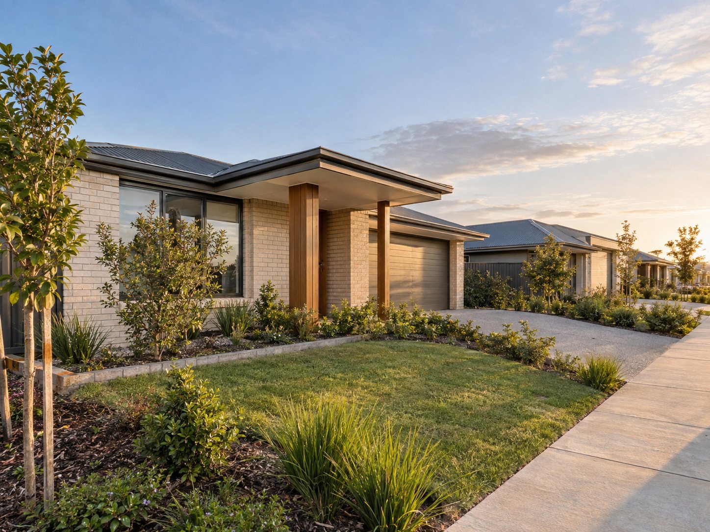 A modern residential investment property